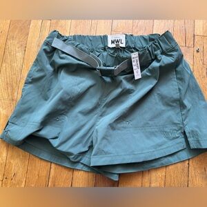 Madewell Women's Green Shorts - MWL - Size small